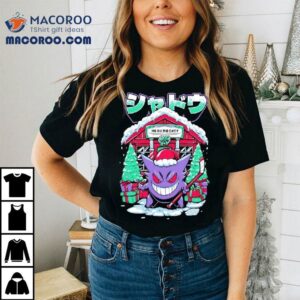 Gengar Pokmon Character Christmas And Hockey Shirt