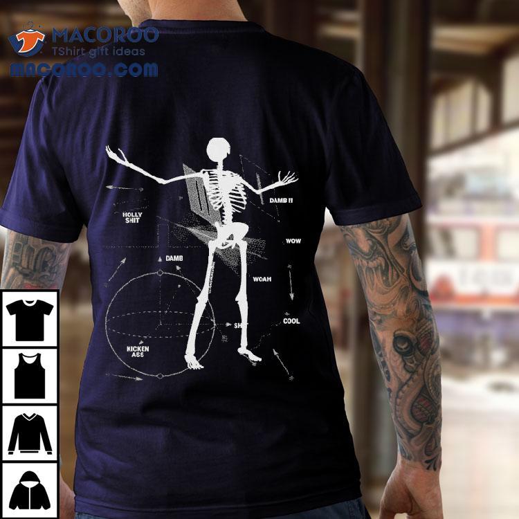 Genious Thoughts Of The Mind Skeleton Shirt Genious Thoughts Of The Mind Skeleton Shirt