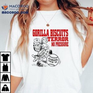 Gorilla Biscuits And Terror Announce European Tour Tshirt