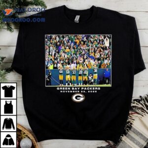 Green Bay Packers Nfl Flash Features November Rd Tshirt