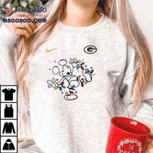 Green Bay Packers X Mickey Mouse Believe In The Magic Of Christmas Shirt