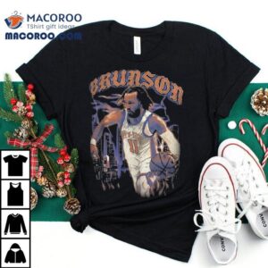 Jalen Brunson New York Knicks City Edition Player Graphic Tshirt