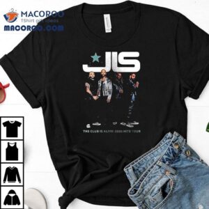 Jls The Club Is Alive Hits Tour Dates Tshirt