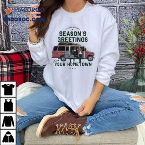 Jonas Brothers Season’s Greetings From Your Hometown Christmas Car Tree Shirt Jonas Brothers Season’s Greetings From Your Hometown Christmas Car Tree Shirt