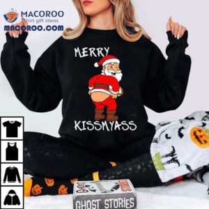 Kissmyass Christmas Jumper Santa Claus Shirt