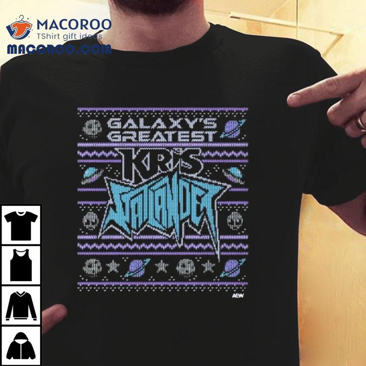 Kris Statlander Intergalactic Holiday Ugly Christmas Shirt Kris Statlander Intergalactic Holiday Ugly Christmas Shirt