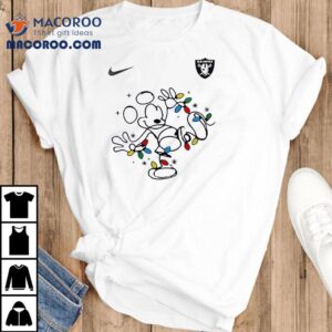 Las Vegas Raiders X Mickey Mouse Believe In The Magic Of Christmas Shirt Las Vegas Raiders X Mickey Mouse Believe In The Magic Of Christmas Shirt