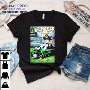 Lawnmower Man Jason Kelce Philadelphia Eagles Signature Tshirt