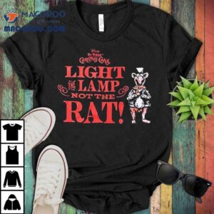 Light Lamp Not The Rat The Muppets A Muppet Christmas Carol Shirt