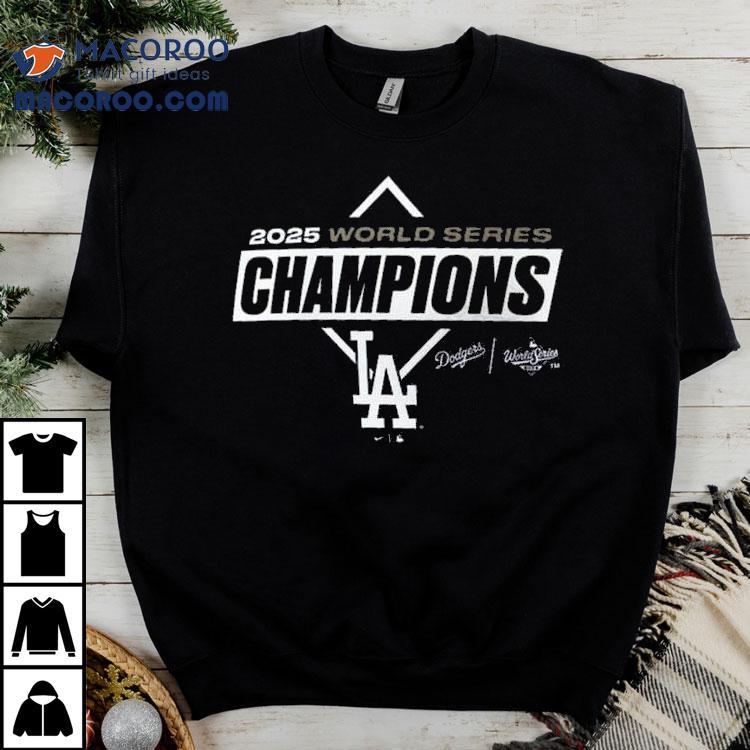 Los Angeles Dodgers 2025 World Series Champions Team Logo Shirt Los Angeles Dodgers 2025 World Series Champions Team Logo Shirt