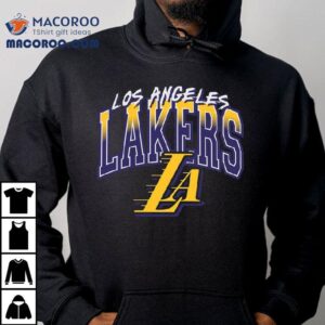 Los Angeles Lakers City Edition Swish Fade Tshirt