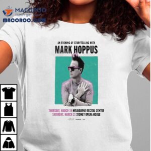 Mark Hoppus March Melbourne Recital Hall March Sydney Opera House Concer Tshirt