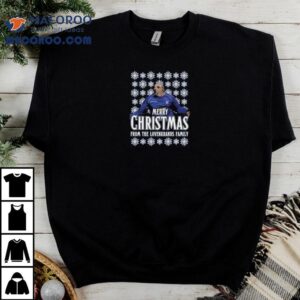 Merry Christmas From The Lovenkrands Family T-shirt