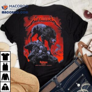 Metallica M72 Sydney Australia 2025 Pop Up Accor Stadium On 15 November 2025 The Wolf Shirt