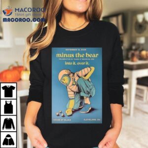 Minus The Bear Into It Over It Nov 12 2025 House Of Blues Cleveland Oh Shirt