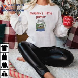 Mommy’s Little Gamer Gaymer Pepe Frog Shirt