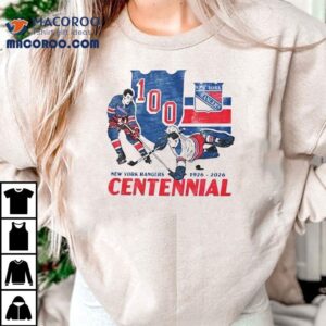 New York Rangers Centennial Years Tshirt