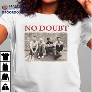 No Doubt Group Glitter Tonal Tshirt