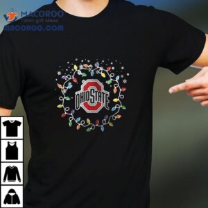Ohio State Buckeyes Blu Ey Tis The Season To Go Bucks Christmas Shirt