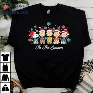 Peanuts Holiday Tis The Season Christmas Shirt