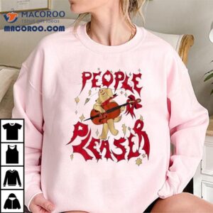 People Pleaser Dog Playing A Cello Shirt