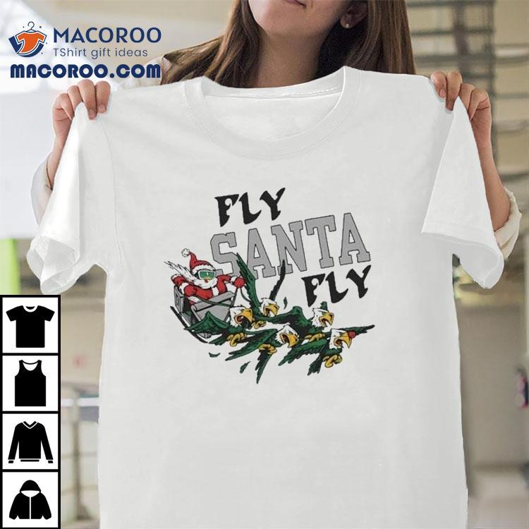 Philadelphia Eagles Philly Fly Santa Fly Birds Christmas Shirt Philadelphia Eagles Philly Fly Santa Fly Birds Christmas Shirt