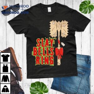 Red Gobbo Slay Bells Ring Christmas Jumper Shirt