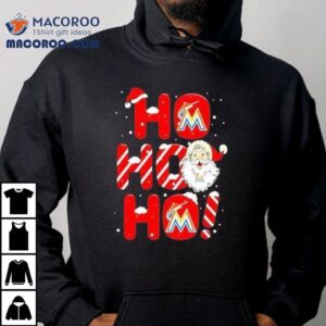 Santa Claus Miami Marlins Ho Ho Ho Merry Christmas 2025 Shirt