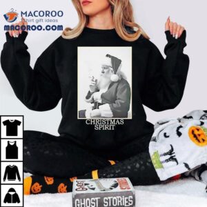 Santa Claus Smoking Christmas Spirit Shirt