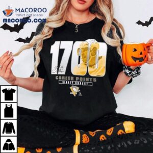 Sidney Crosby Pittsburgh Penguins 1700 Legacy Milestone Shirt