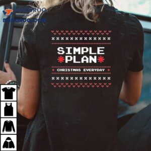 Simple Plan Christmas Everyday Ugly Shirt