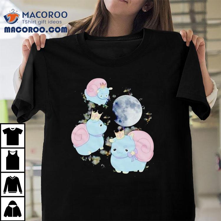 Snail Crown The Moon Shirt Snail Crown The Moon Shirt