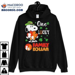 Snoopy One Lucky Family Dollar St Patrick’s Day 2024 Shirt Snoopy One Lucky Family Dollar St Patrick’s Day 2024 Shirt