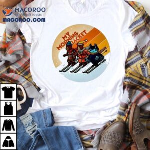 Snowboarding Bear My Morning Jackert Group Ski Shirt