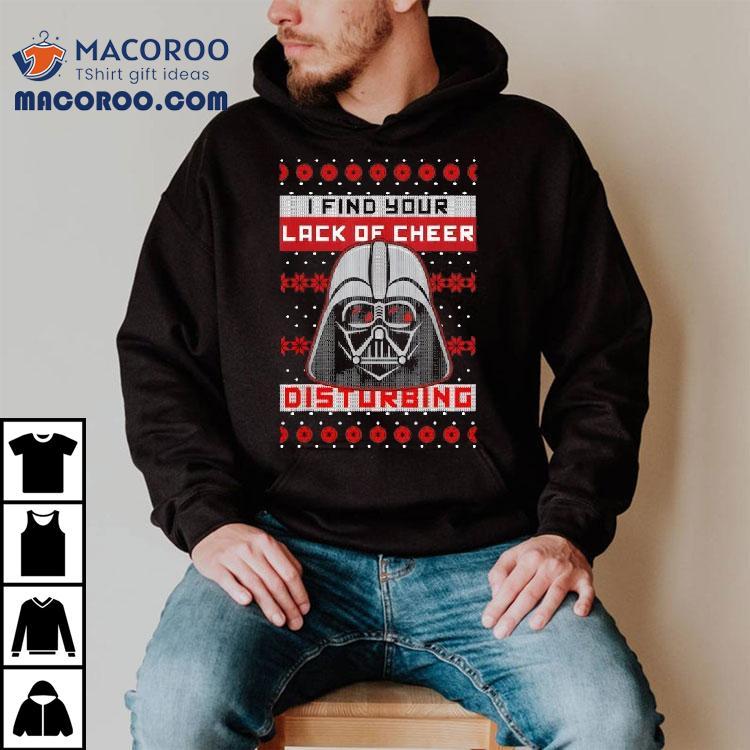 Star Wars Vader Lack Of Cheer Ugly Christmas Shirt Star Wars Vader Lack Of Cheer Ugly Christmas Shirt