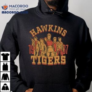 Stranger Things Hoodie Hawkins Tigers ’87 T-shirt