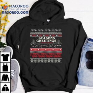 Stranger Things Seasons Greetings From Hawkins Christmas T-shirt