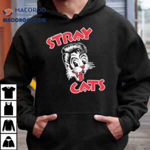 Stray Cats Cat Head Logo Shirt