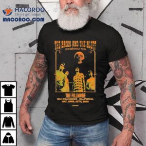 The Fillmore The Brook And The Bluff The Werewolf Tour San Francisco Ca Tshirt