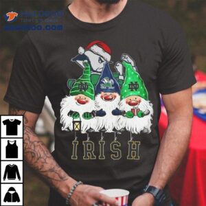 The Gnomes X Notre Dame Fighting Irish Merry Christmas 2025 Shirt The Gnomes X Notre Dame Fighting Irish Merry Christmas 2025 Shirt