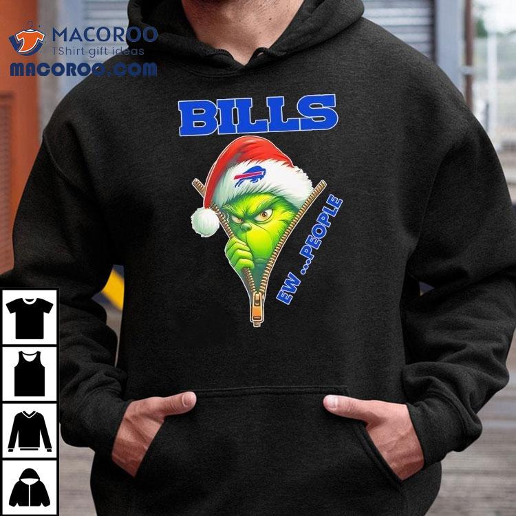 The Grinch Buffalo Bills Ew People Nfl Christmas Shirt The Grinch Buffalo Bills Ew People Nfl Christmas Shirt