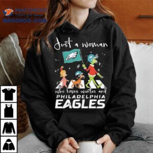 The Grinch Cindy Lou Who And Max Just A Woman Who Loves Winter And Philadelphia Eagles Philly Road Abbey Christmas Shirt The Grinch Cindy Lou Who And Max Just A Woman Who Loves Winter And Philadelphia Eagles Philly Road Abbey Christmas Shirt