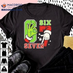 The Grinch X Santa Claus 67 Six Seven Christmas Shirt
