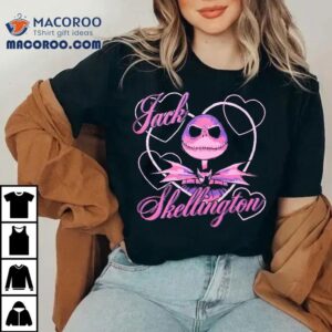 The Nightmare Before Christmas Jack Skellington Hearts T-shirt