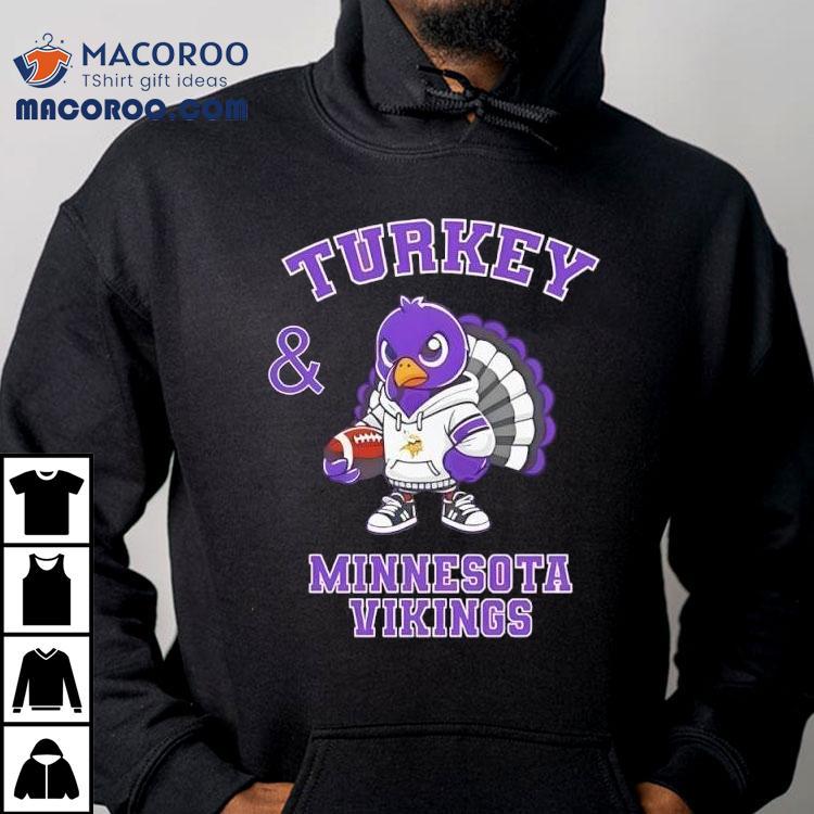 Turkey Minnesota Vikings Thanksgiving Shirt Turkey Minnesota Vikings Thanksgiving Shirt