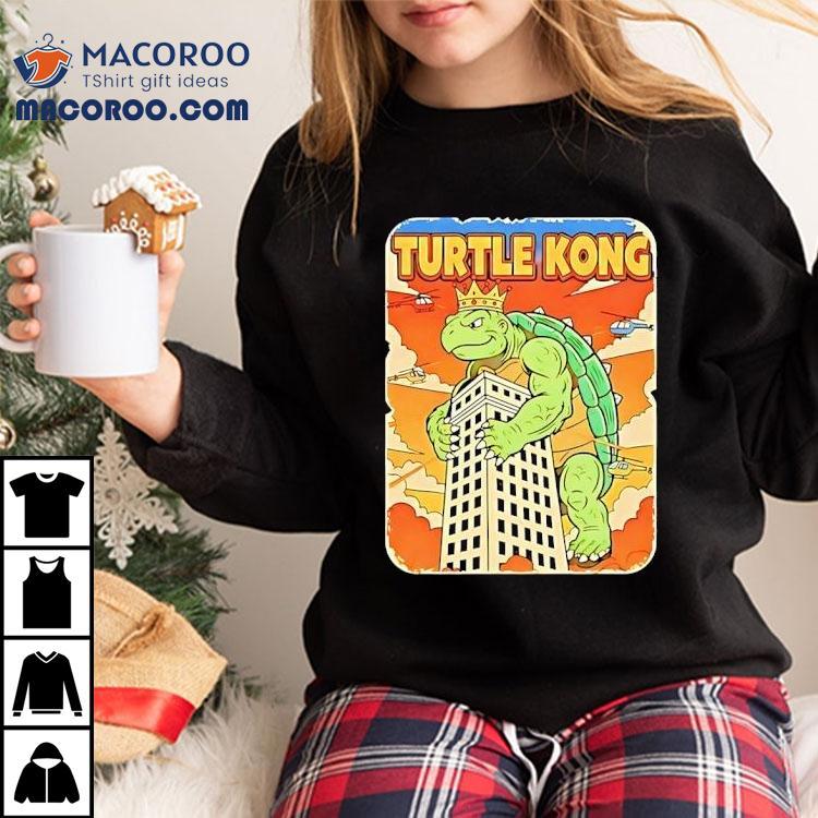 Turtle Kong Kaiju Parody Funnt Shirt Turtle Kong Kaiju Parody Funnt Shirt