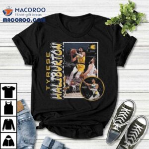 Tyrese Haliburton Indiana Pacers ’90s Player Graphic 2025 Shirt