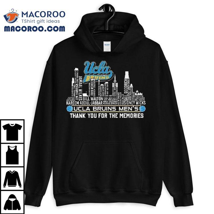 Ucla Bruins Men’s Thank You For The Memories Skyline City Shirt Ucla Bruins Men’s Thank You For The Memories Skyline City Shirt