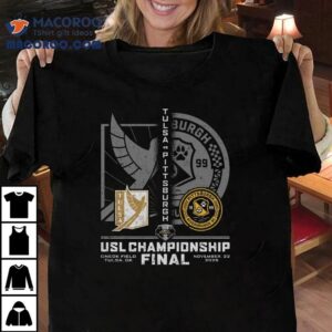 USL Championship Final 2026 FC Tulsa Vs Pittsburgh Riverhounds SC T-shirt