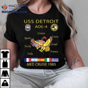 Uss Detroit Aoe Med Cruise Tshirt
